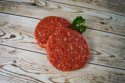 Hamburger half om half